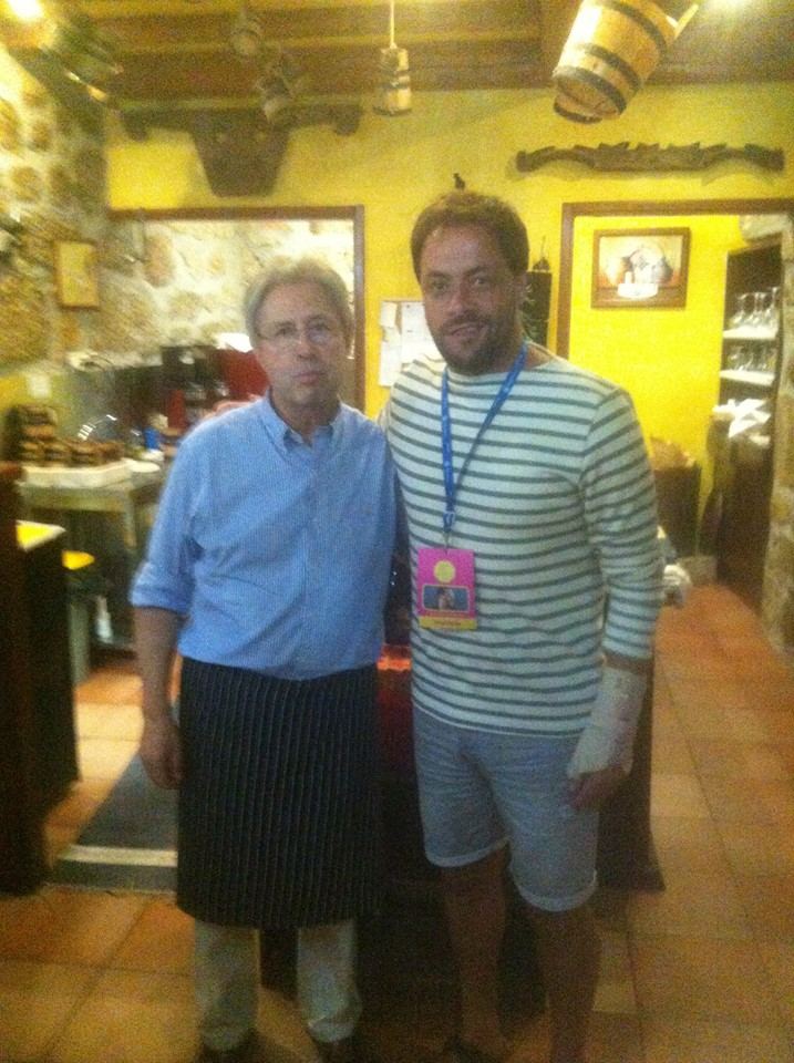 António Zambujo no restaurante Cortiço, em Viseu