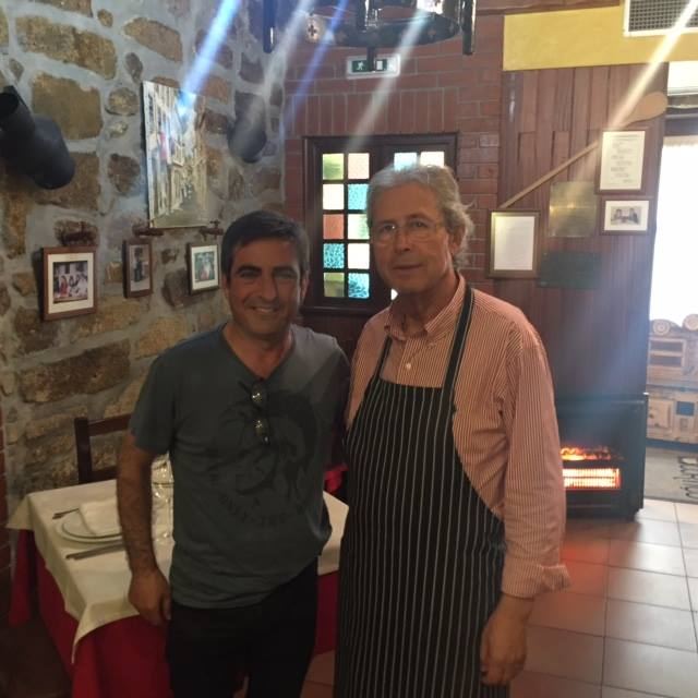 Camané no restaurante Cortiço, em Viseu