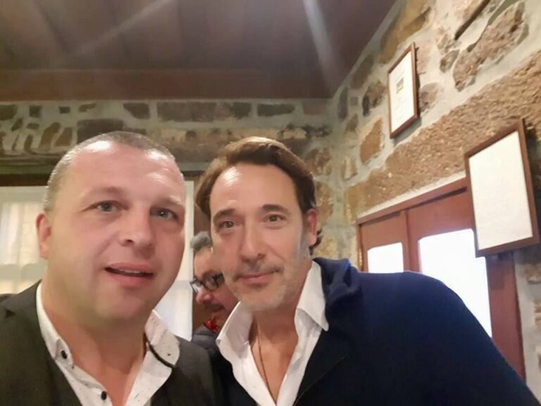 Diogo Infante no restaurante Cortiço, em Viseu