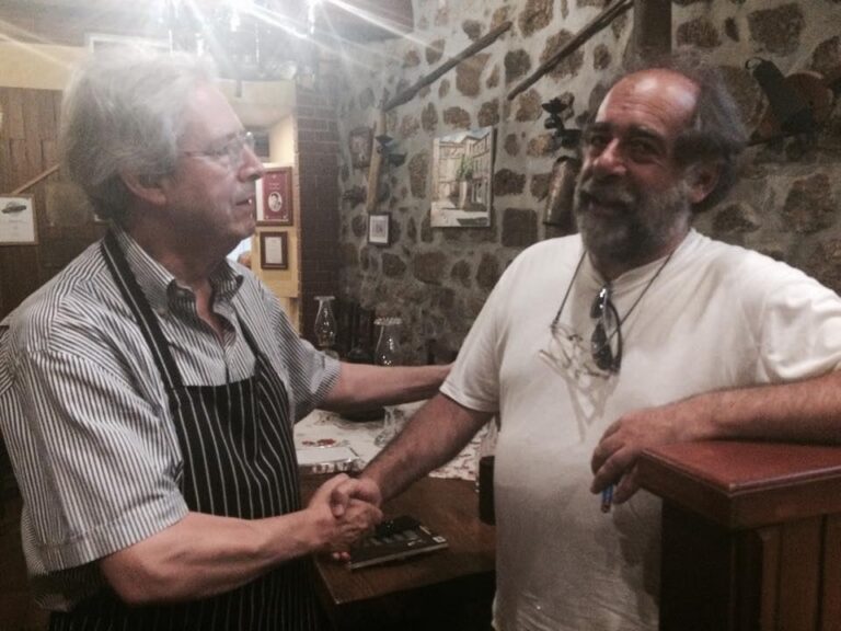 João Lagarto no restaurante Cortiço, em Viseu