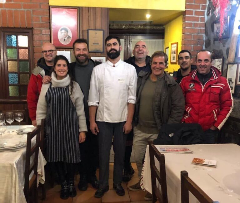 Chef Ljubomir Stanisic no restaurante Cortiço, em Viseu