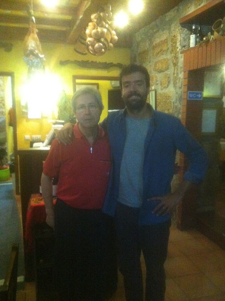 Miguel Araújo no restaurante Cortiço, em Viseu